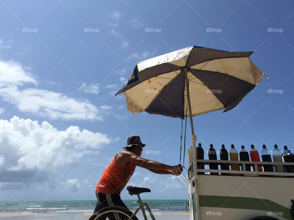 Umbrella, Travel, People, Leisure, Water