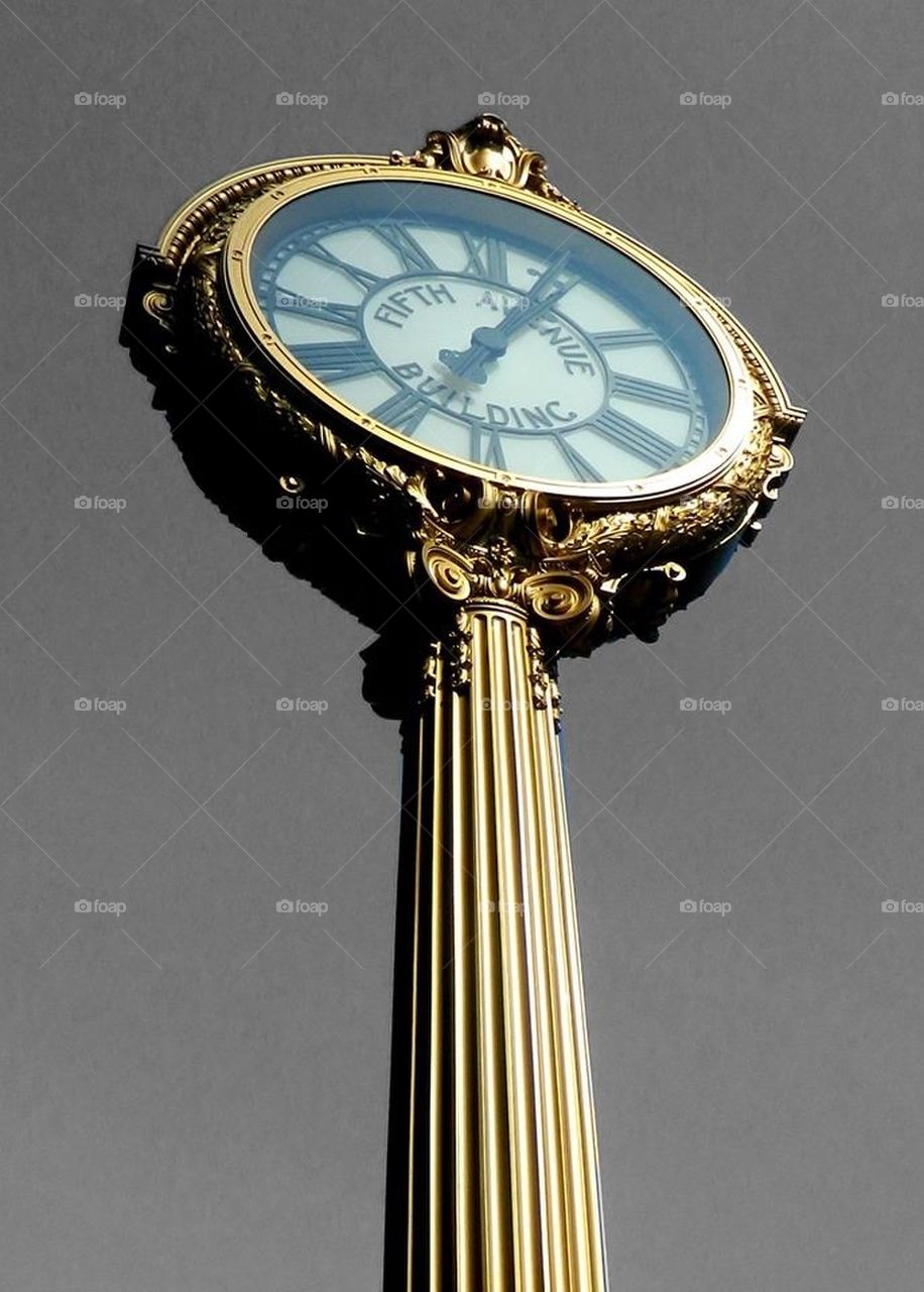Iconic Fifth Ave Clock