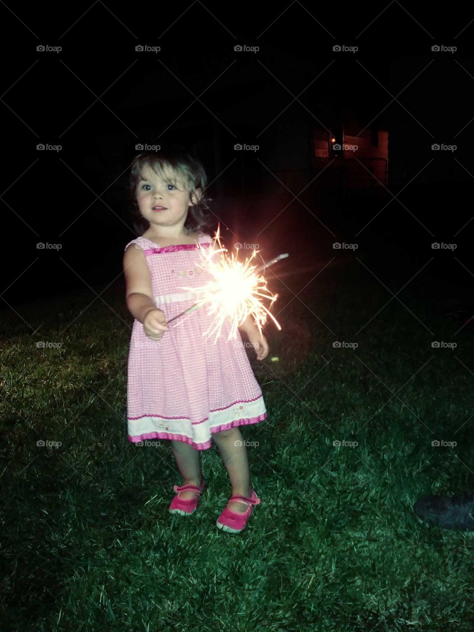 3 year old sparkler