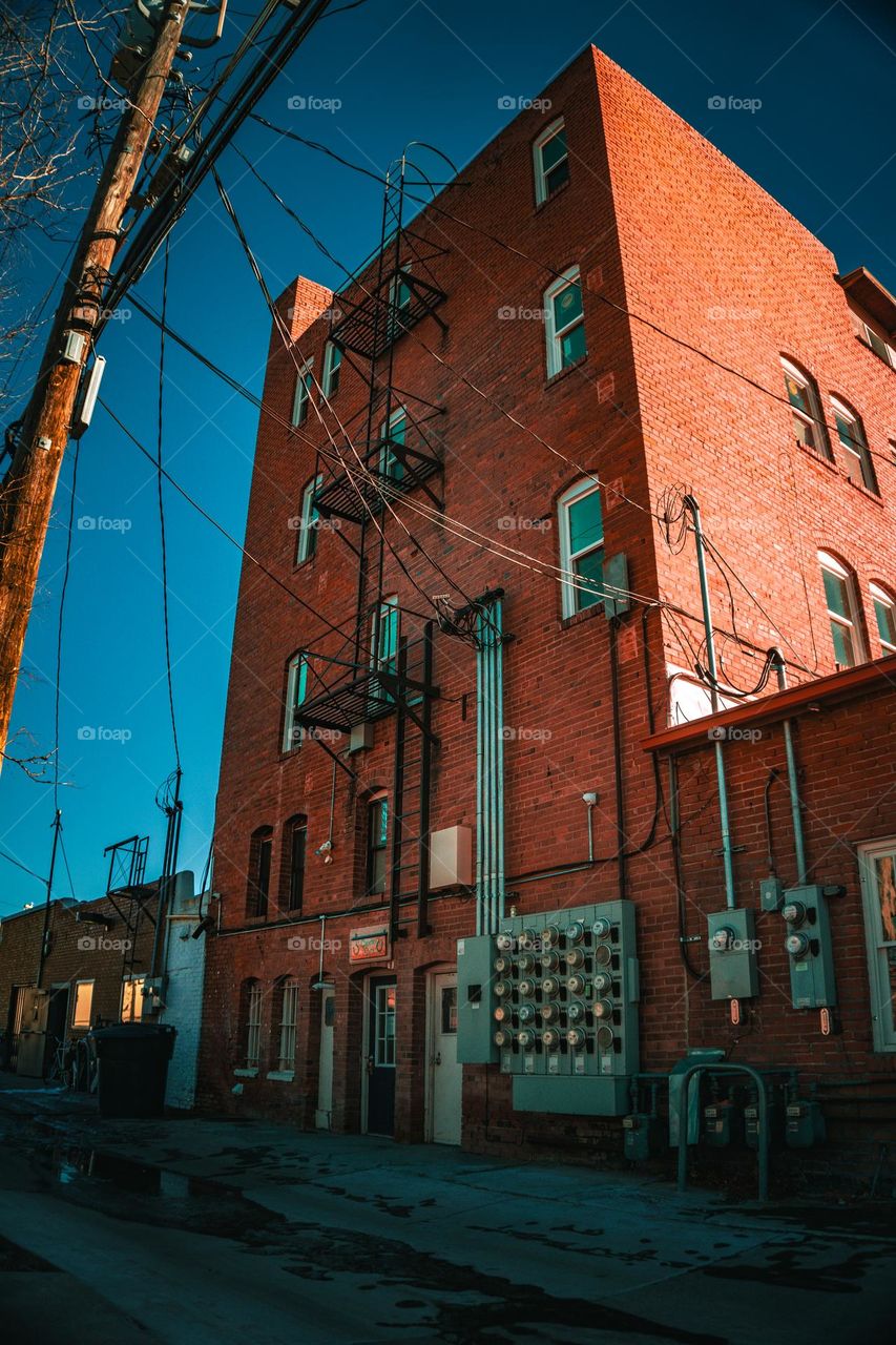 Apartment complex in Montana.