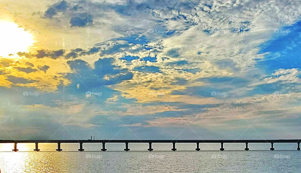 clouds bridge