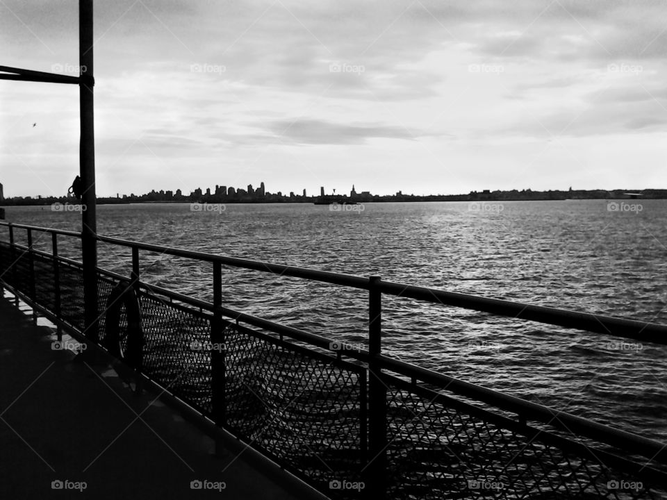 A relaxing commute to Staten Island.