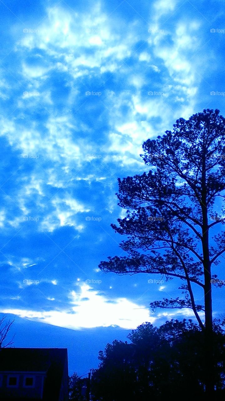 blur sky