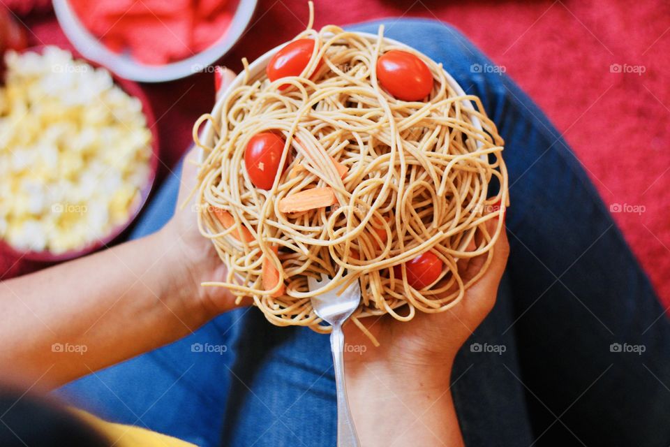 Tomato spaghetti 🍝