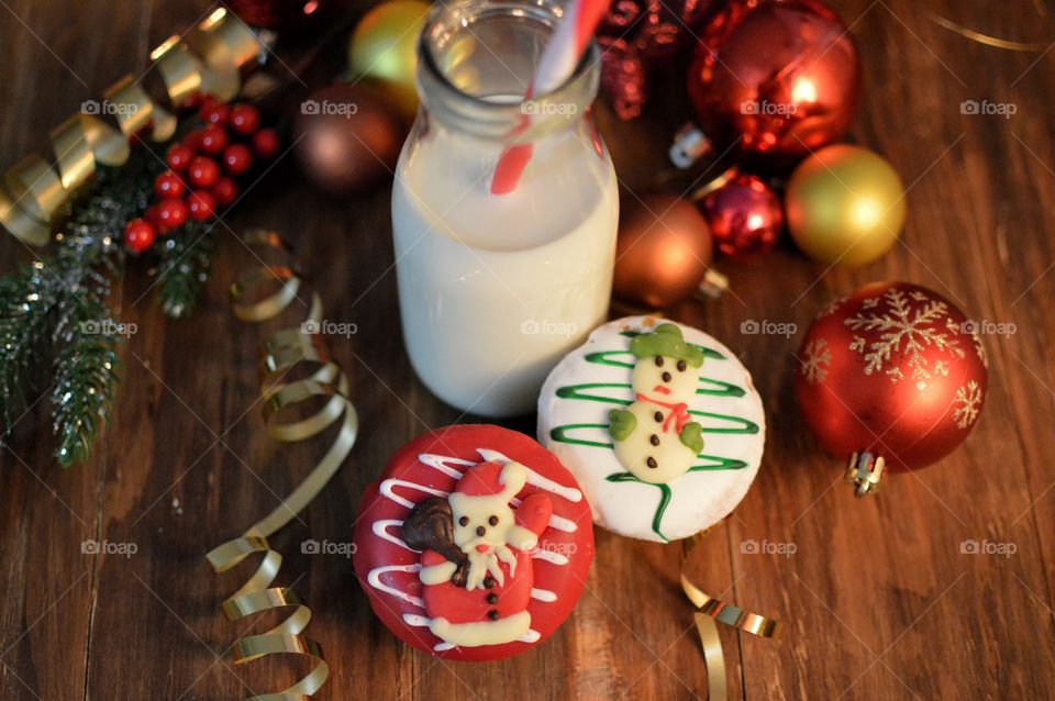 Preparing snacks for Santa