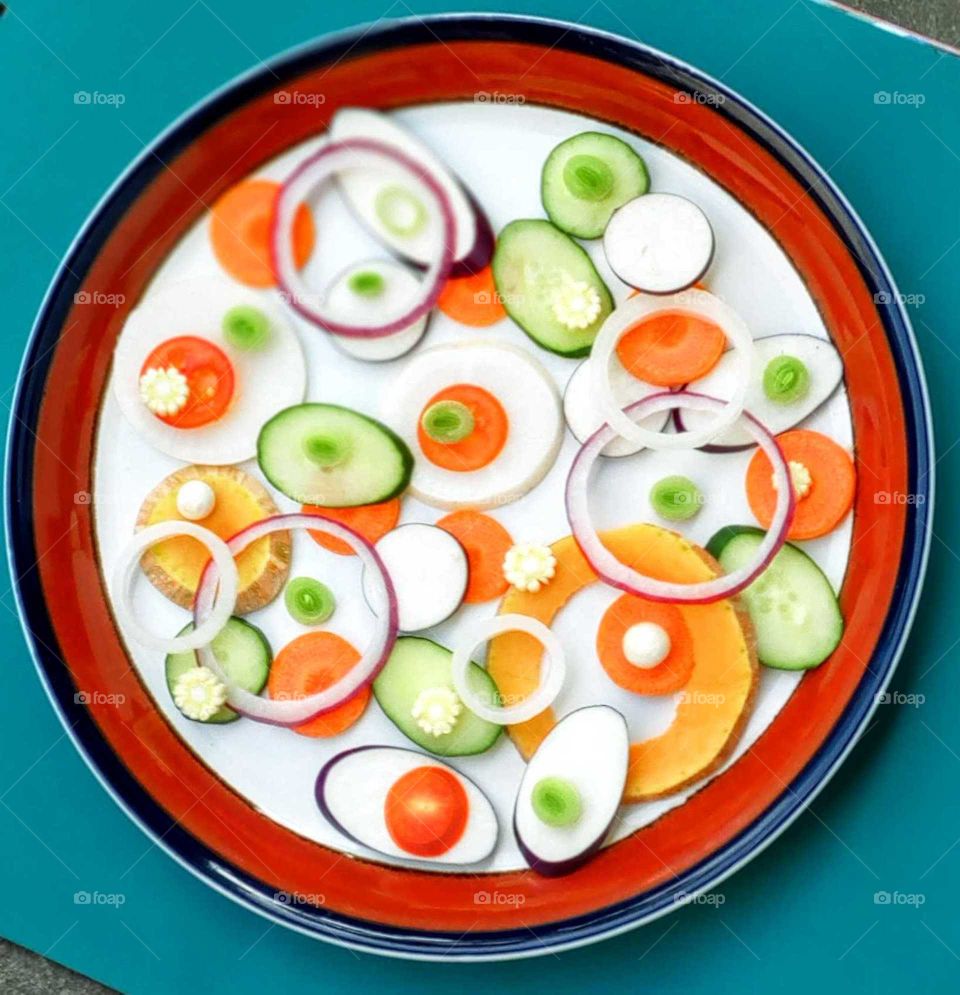 Shapes: ellipse. beautiful vegetables cross sections. tasty food in our life.