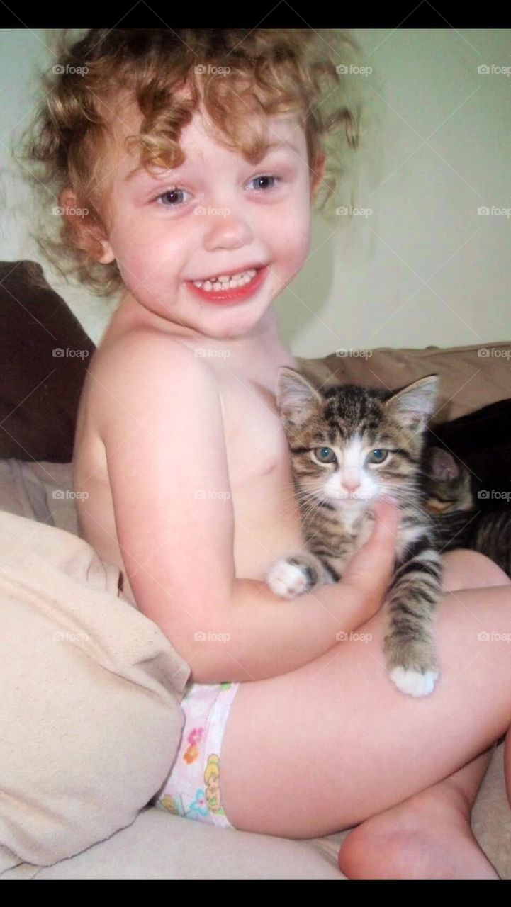 Cutie and her Kitty