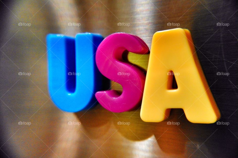 USA sign