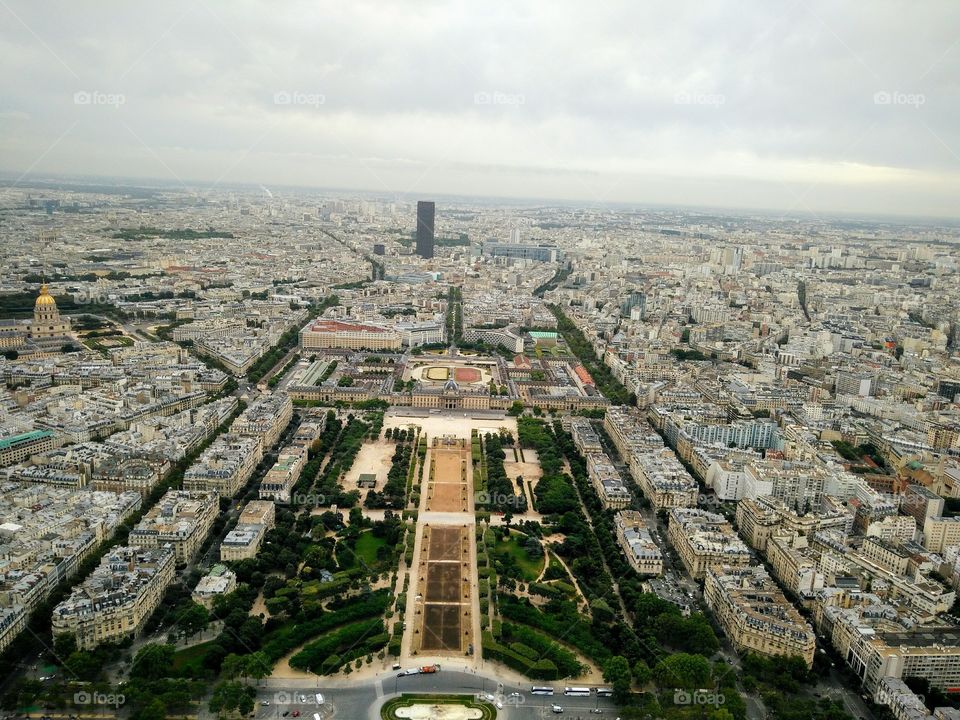 top of Eiffel tower
