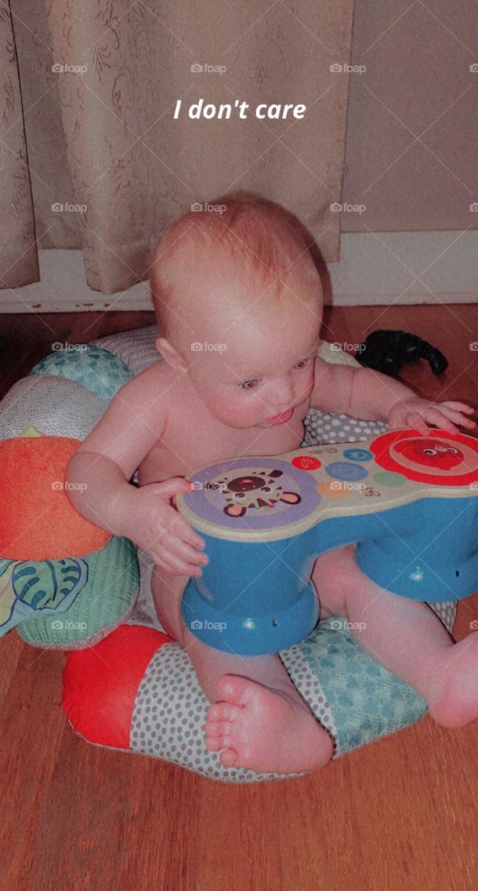 She’s gonna be a musician. 