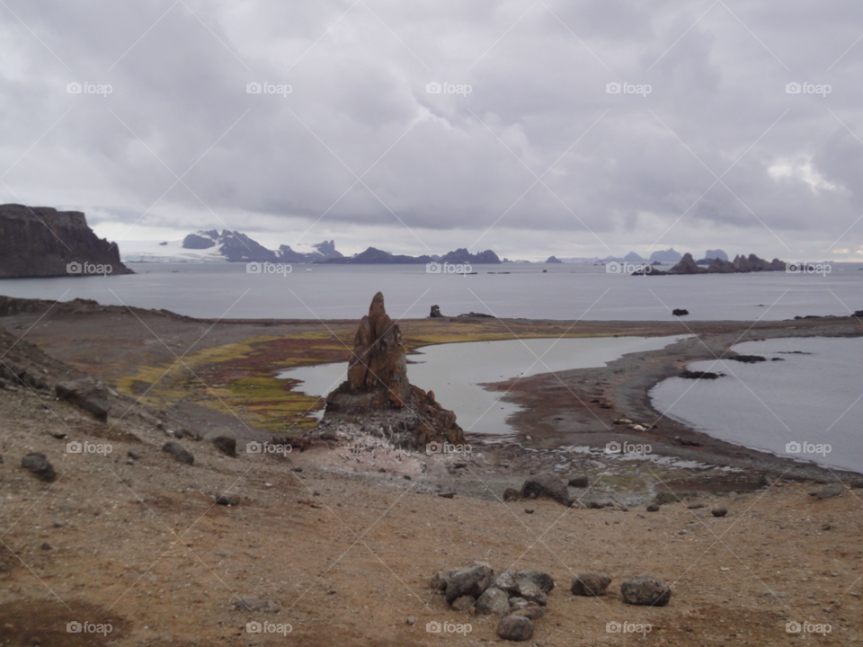 sea rock island antarctic by ntiffin72