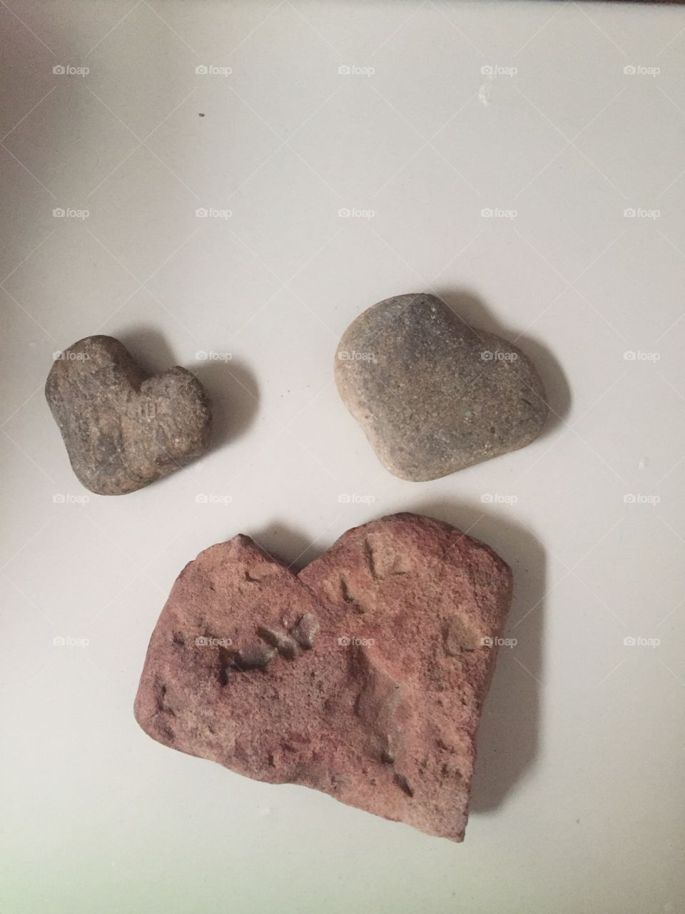 Heart rocks!