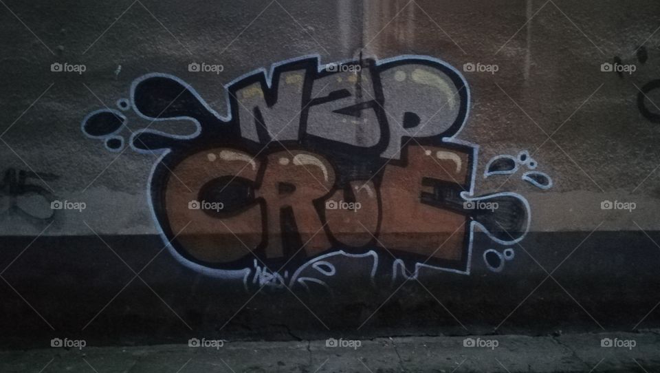 Graffiti "NZP Crue"