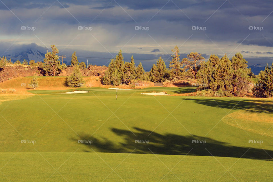 trees storm mountains flag by mmcook