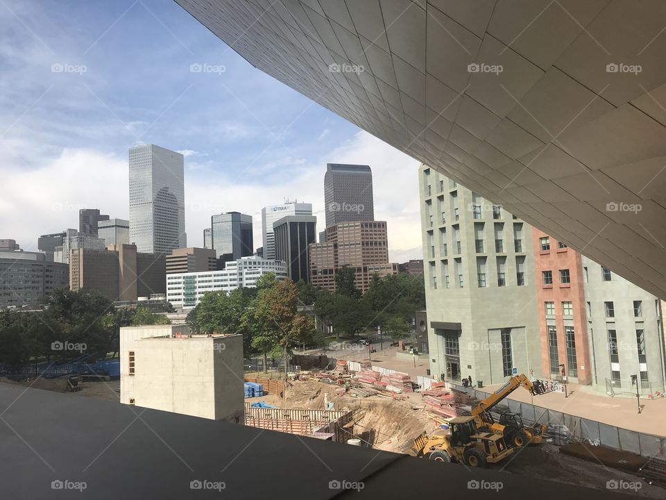 Under Construction - Denver Skyline 