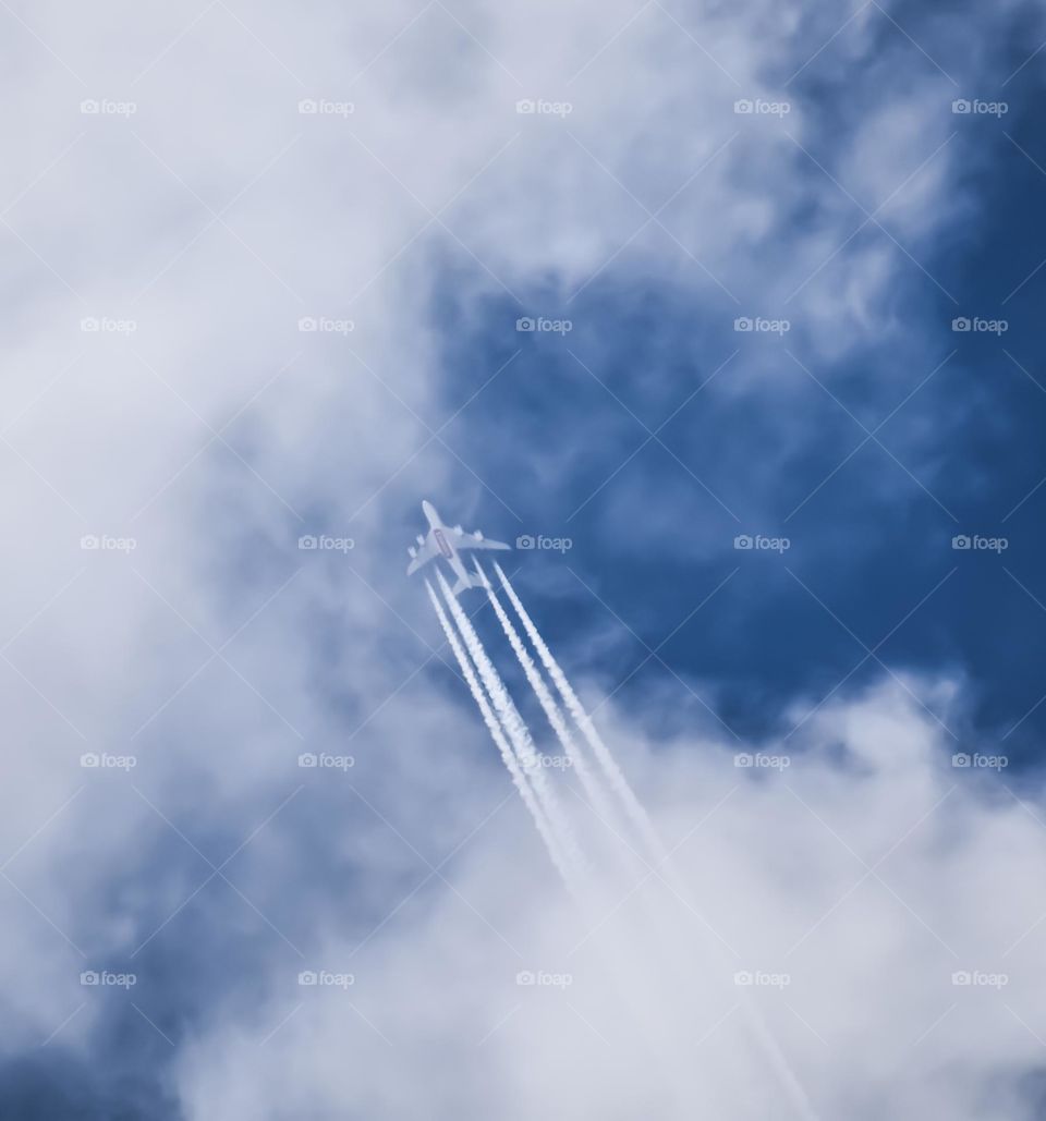 Surfing through the clouds 