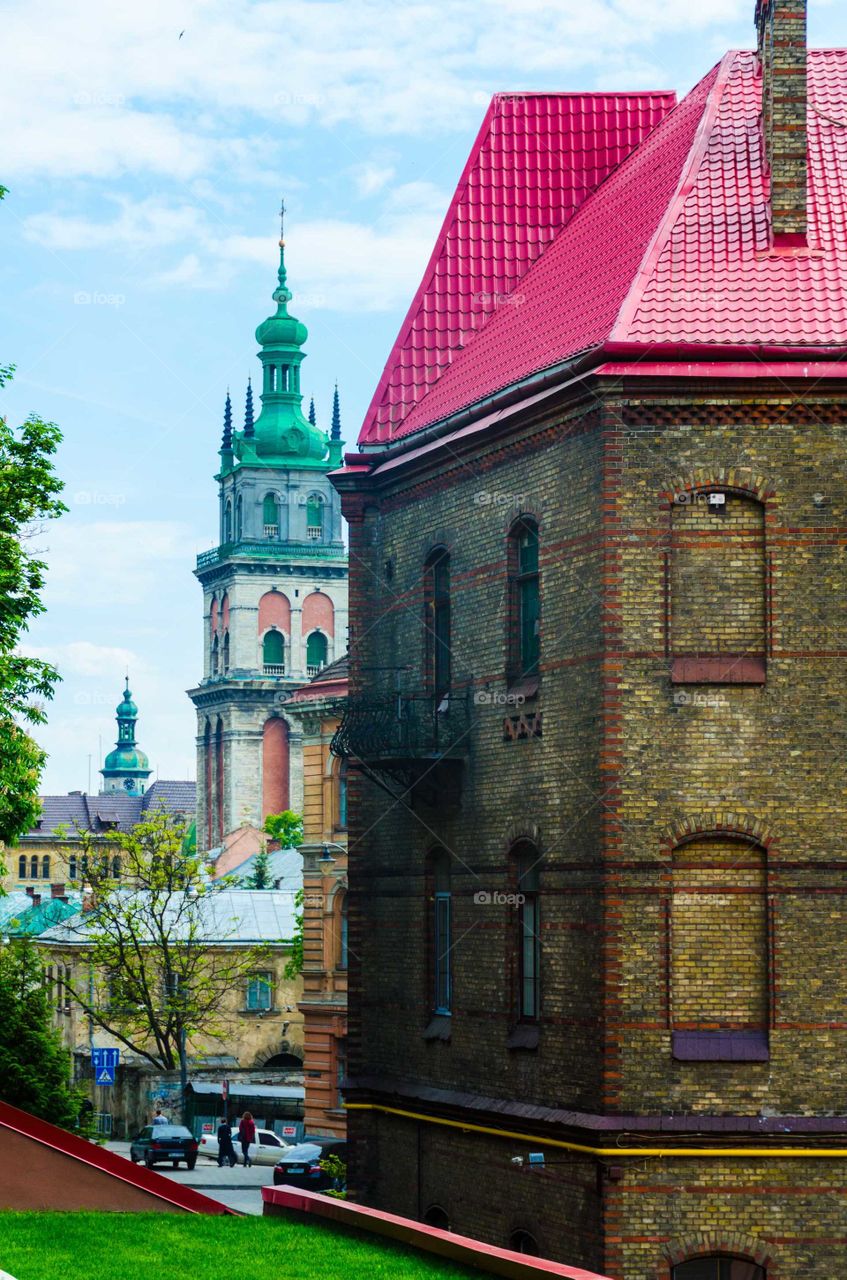 Lviv city architecture