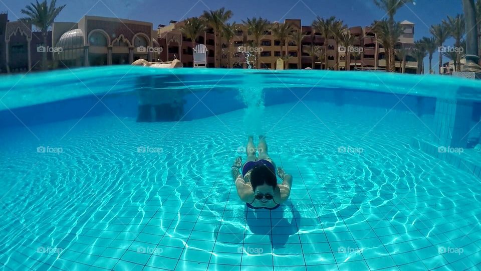 Swimming pool leisure