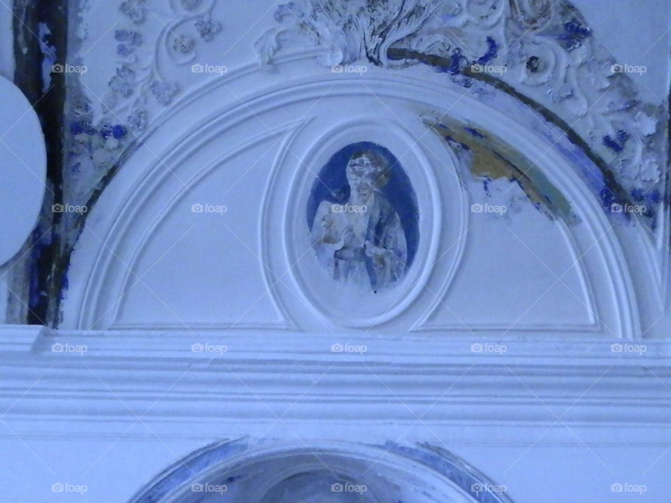 St. Demetrius Church fresco Sirince / Turkey