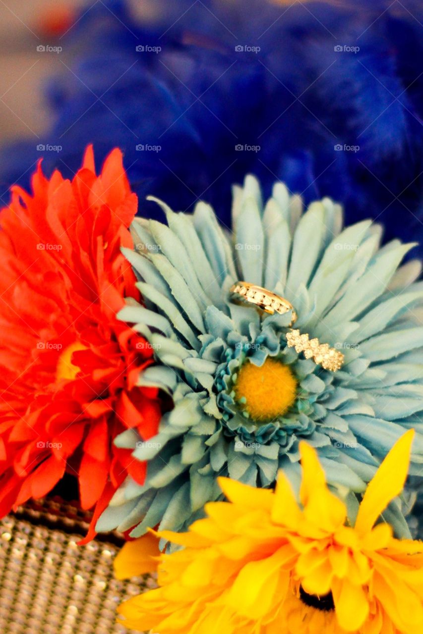 Flower rings