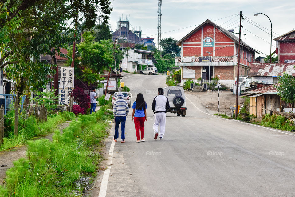 Once again people can enjoy their evening walk after the relaxation in lockdown.