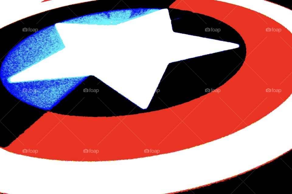 A shield for Captain America : pop image.