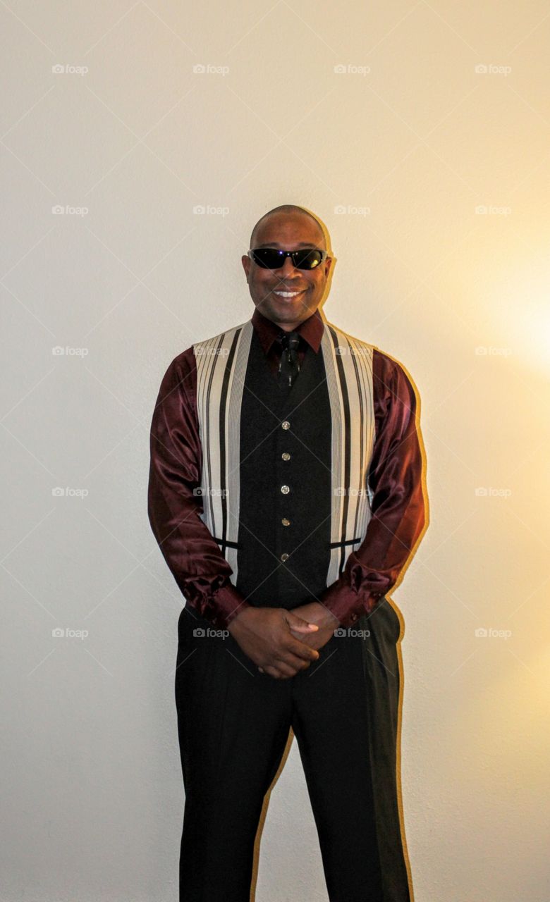 Portrait, One, Man, Wear, People