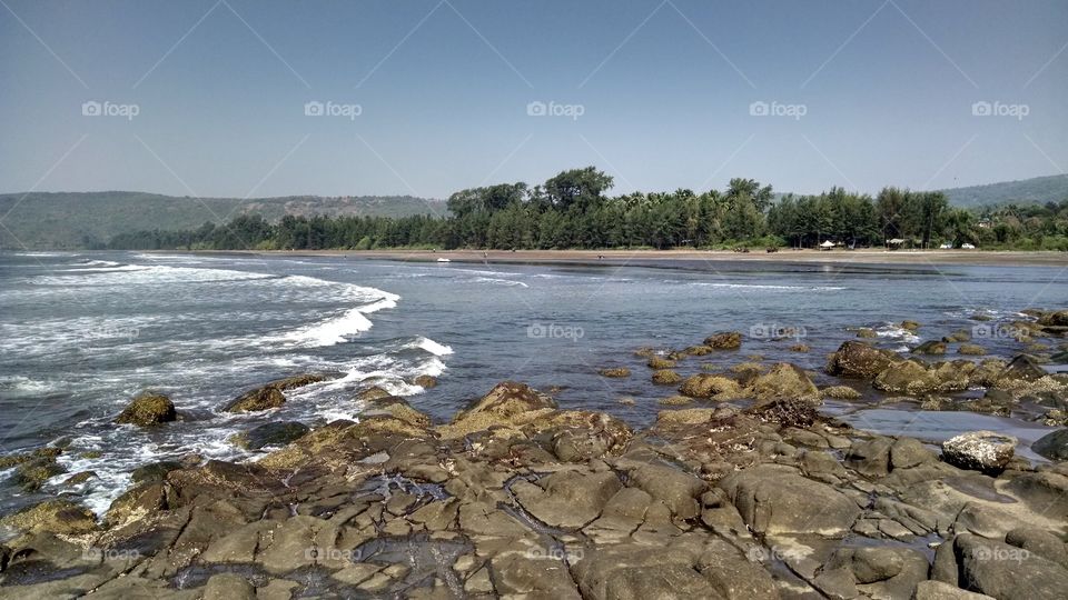 Scenics view of beach