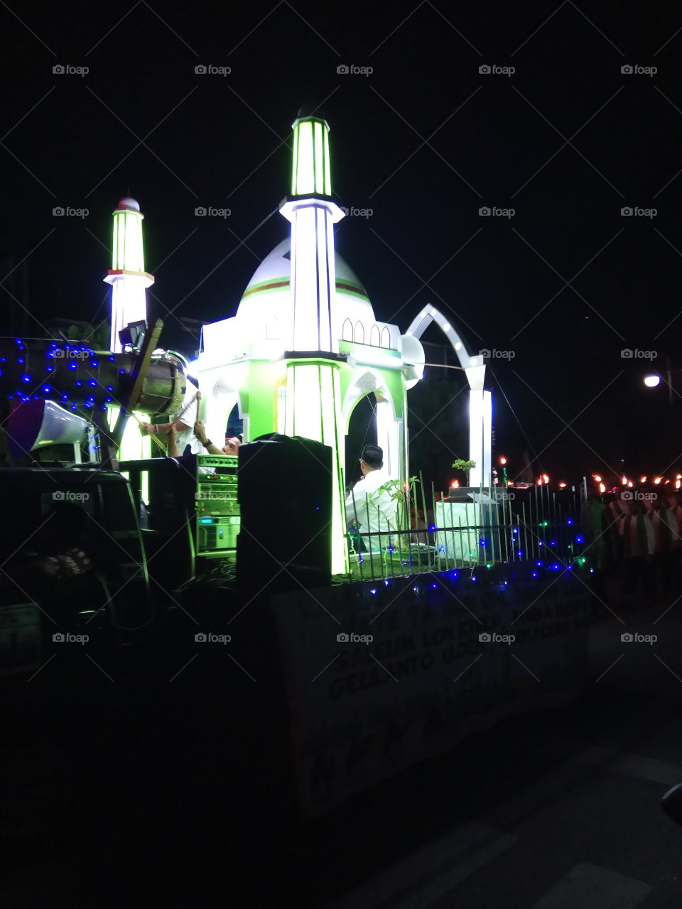 Takbiran night in Banda Aceh