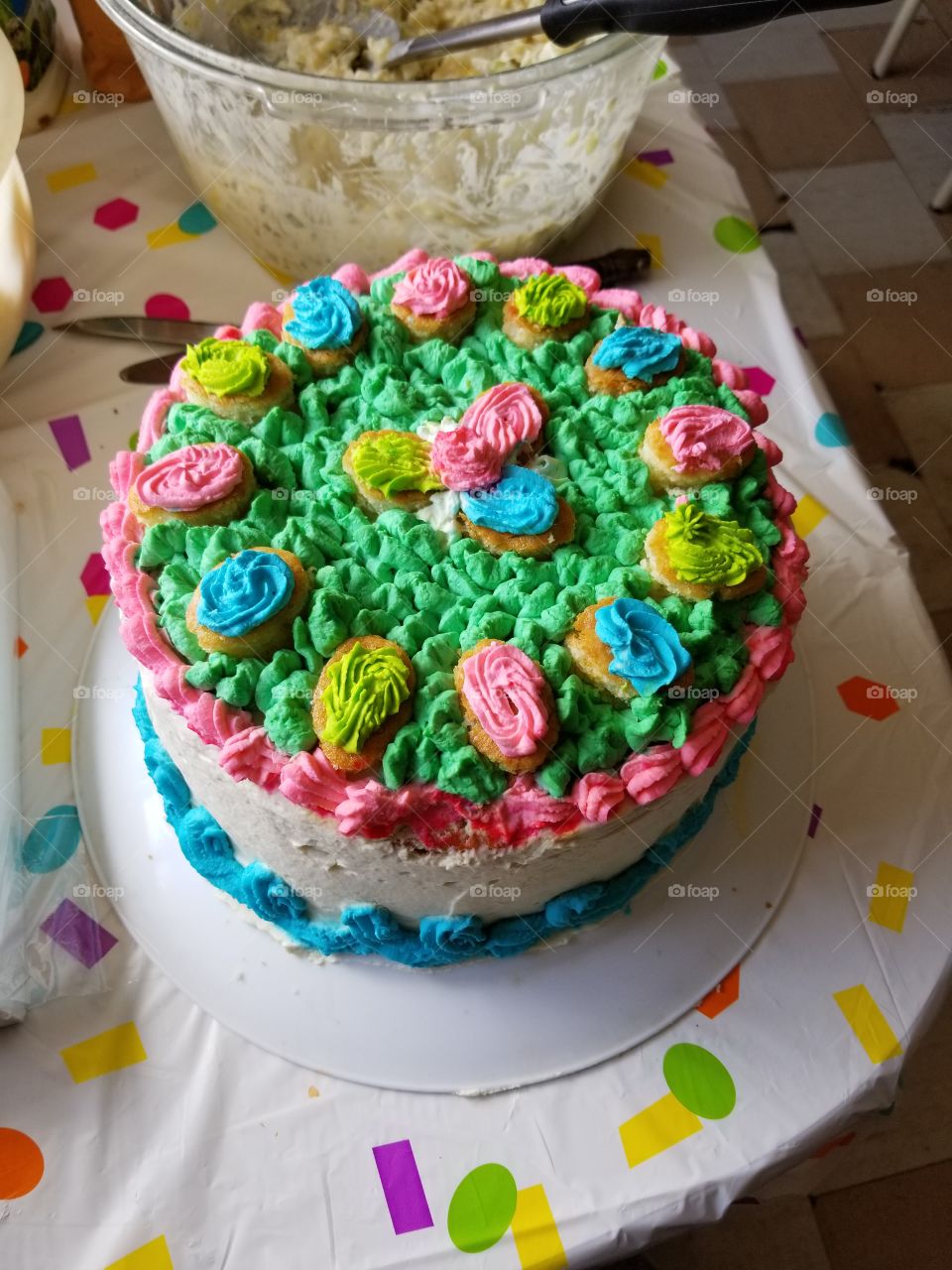 My home made Easter cake.