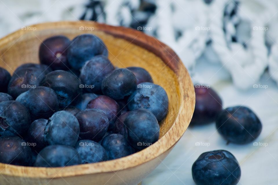 Blueberries from the garden 