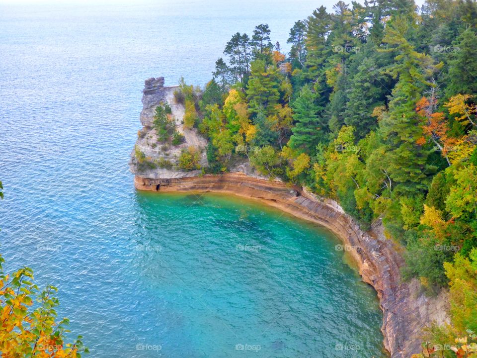 Pictured rocks national lakeshore park 