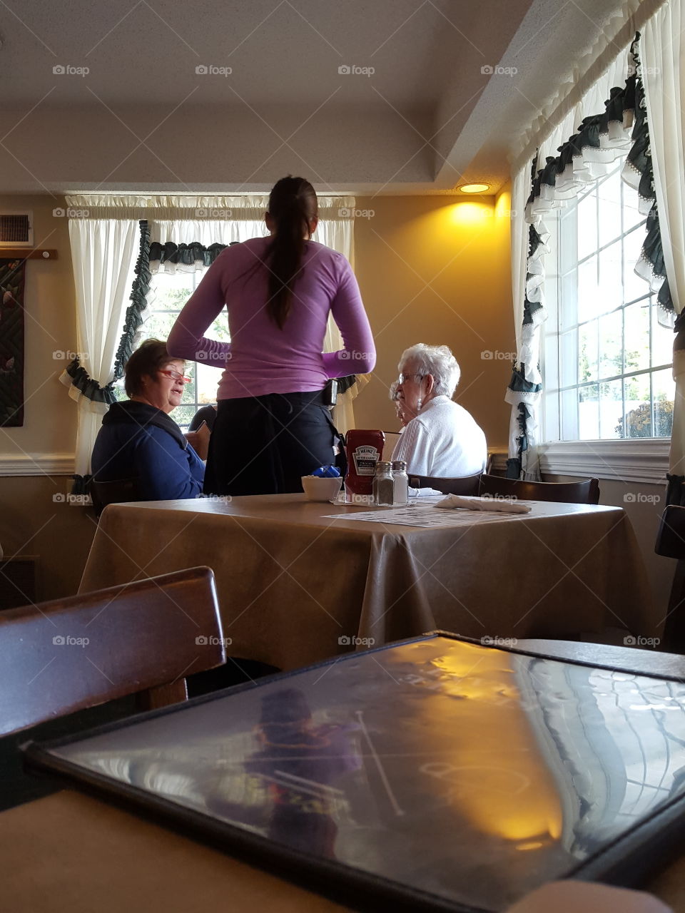 ordering dinner