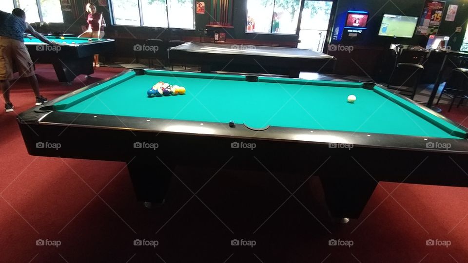 Snooker, Dug Out Pool, Cue, Game, Table