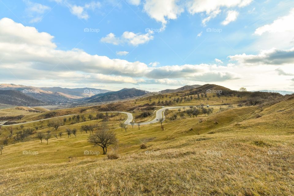 Landscape, Nature, Sky, Grass, No Person