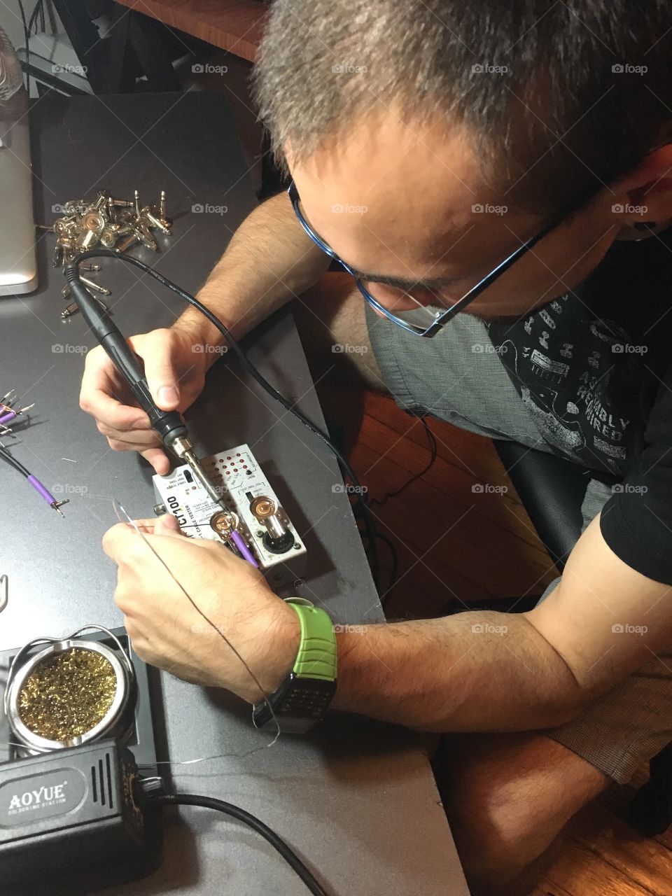 Docs Basement workstation 