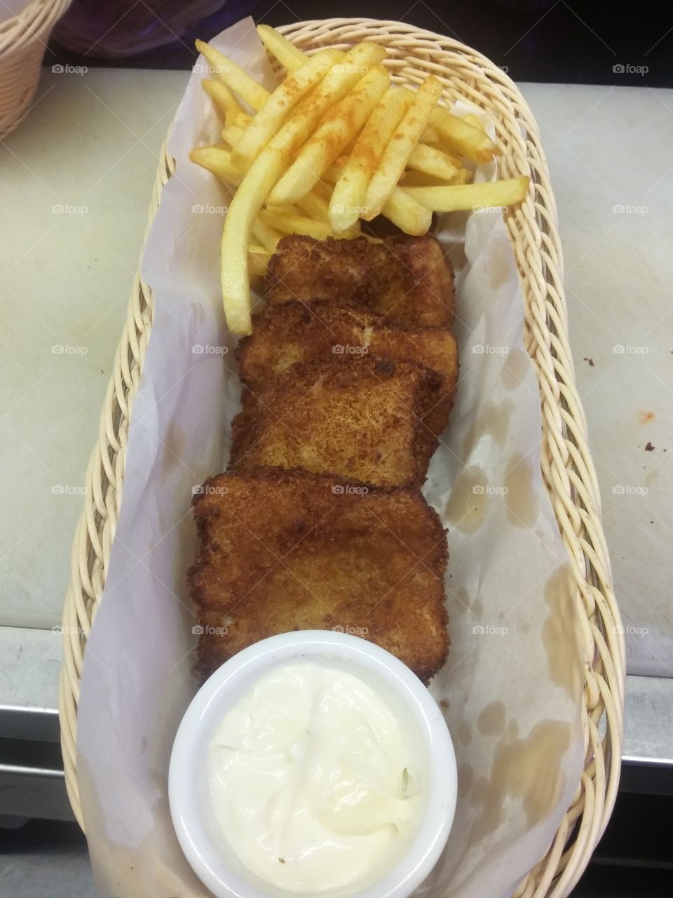 fish in chips