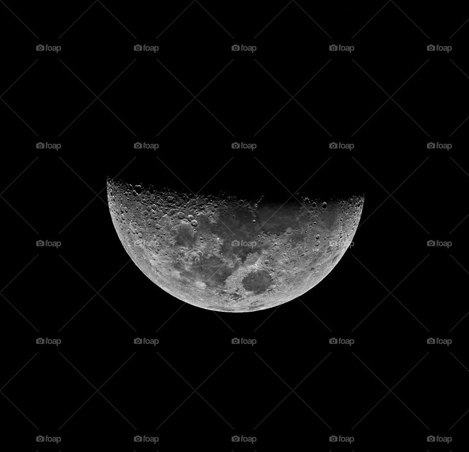 Moon photography - partial