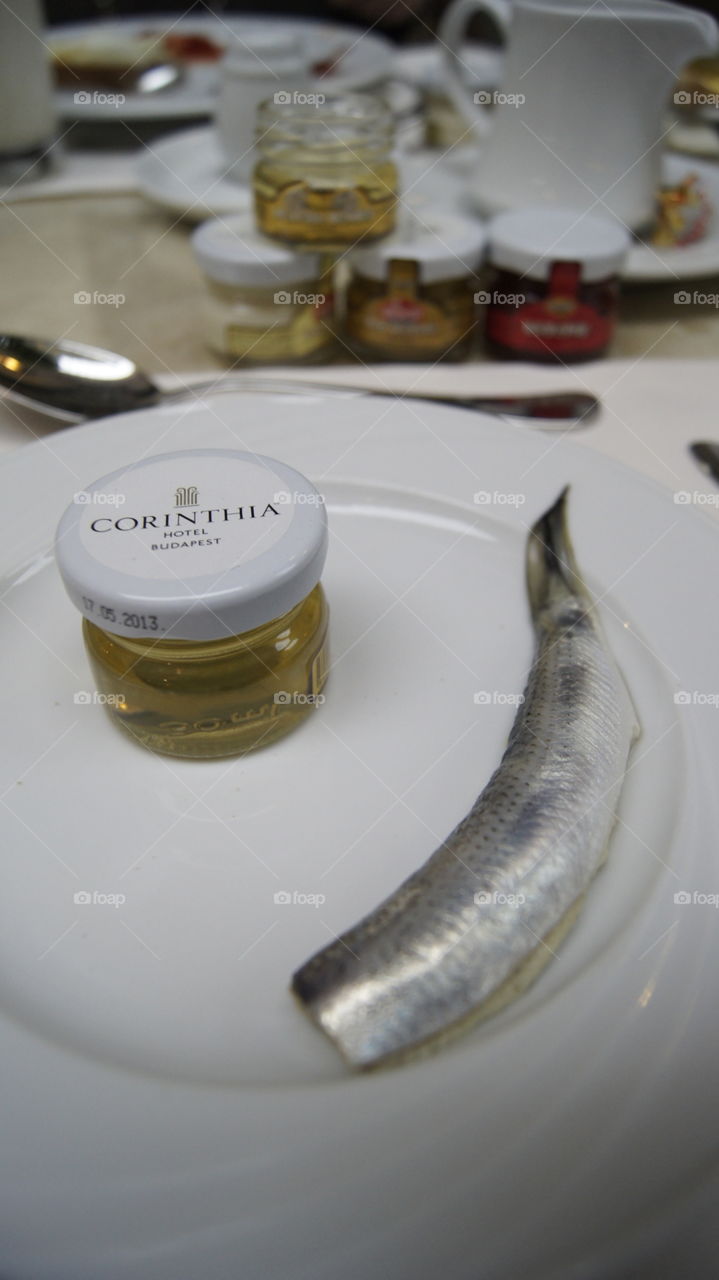 Breakgast with Anchovies