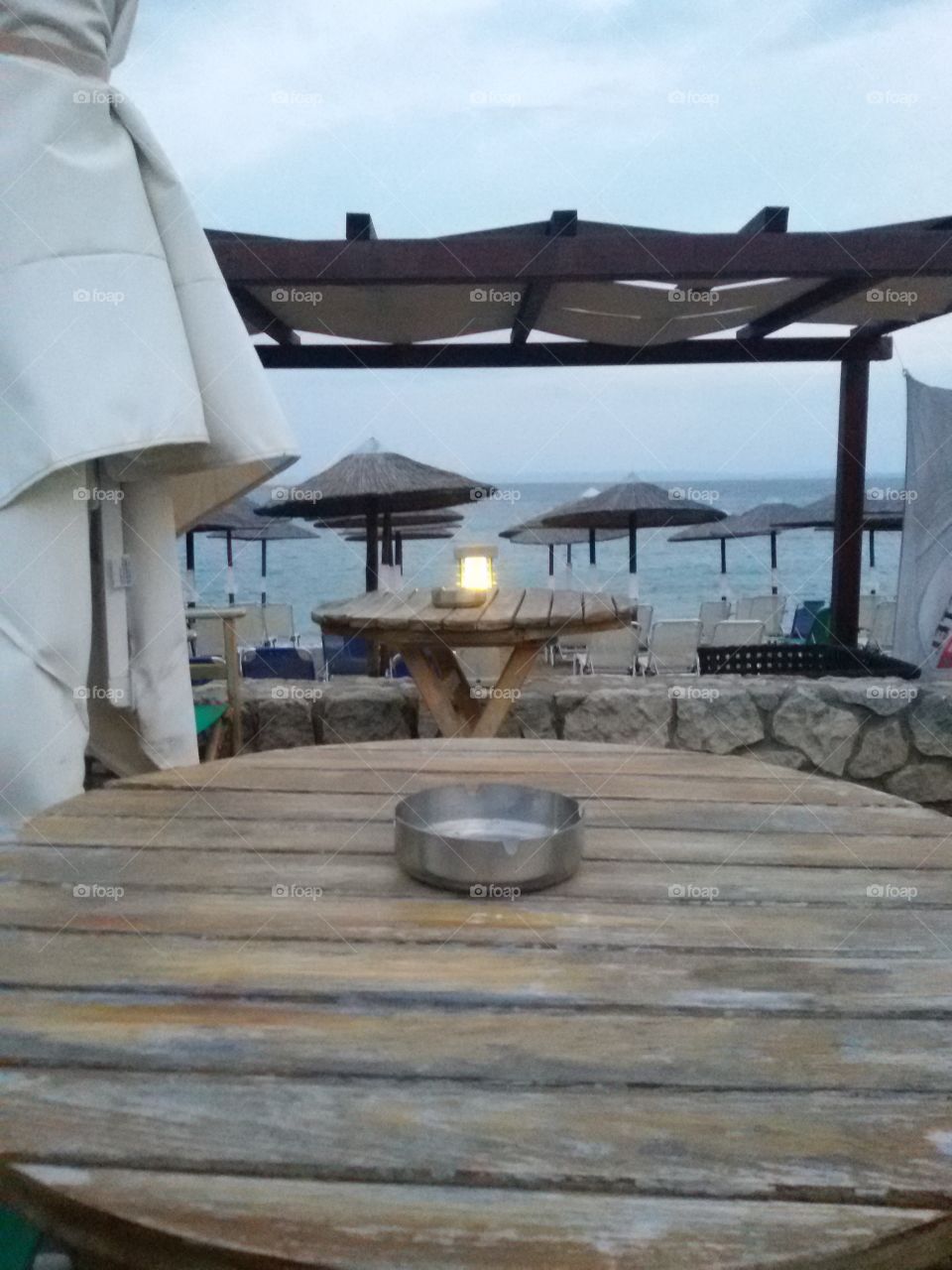 Restaurant at the beach