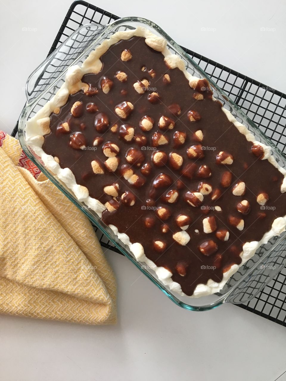 Salted Caramel Mississippi Mud Brownies