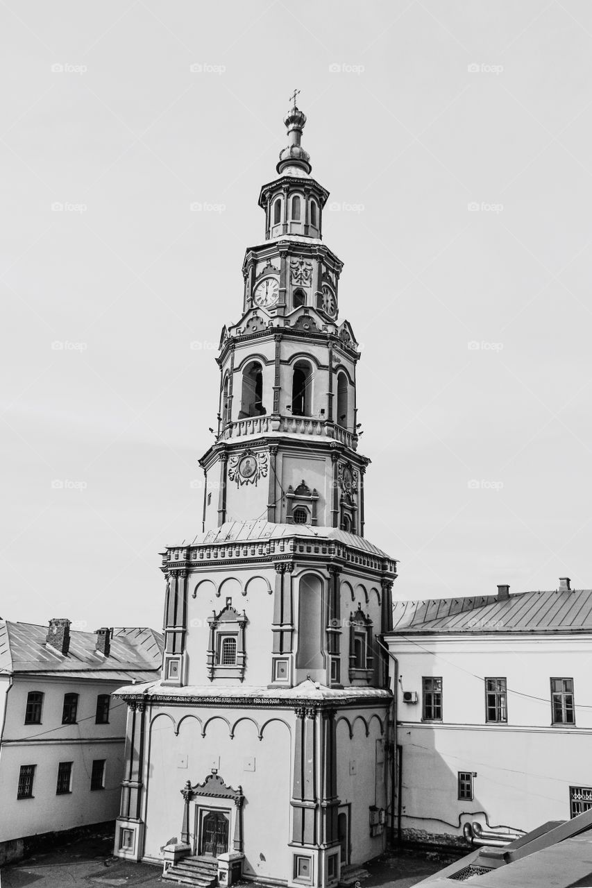 beautiful cathedral in Kazan