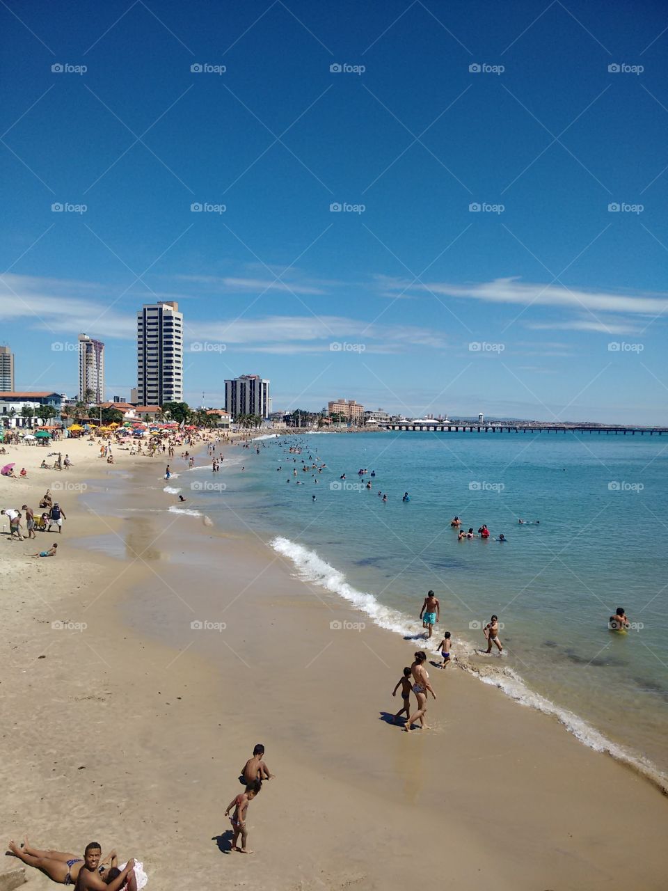 Meireles Beach , Fortaleza Ceará Brazil