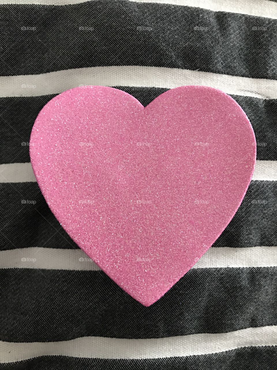 Close-up of a pink heart