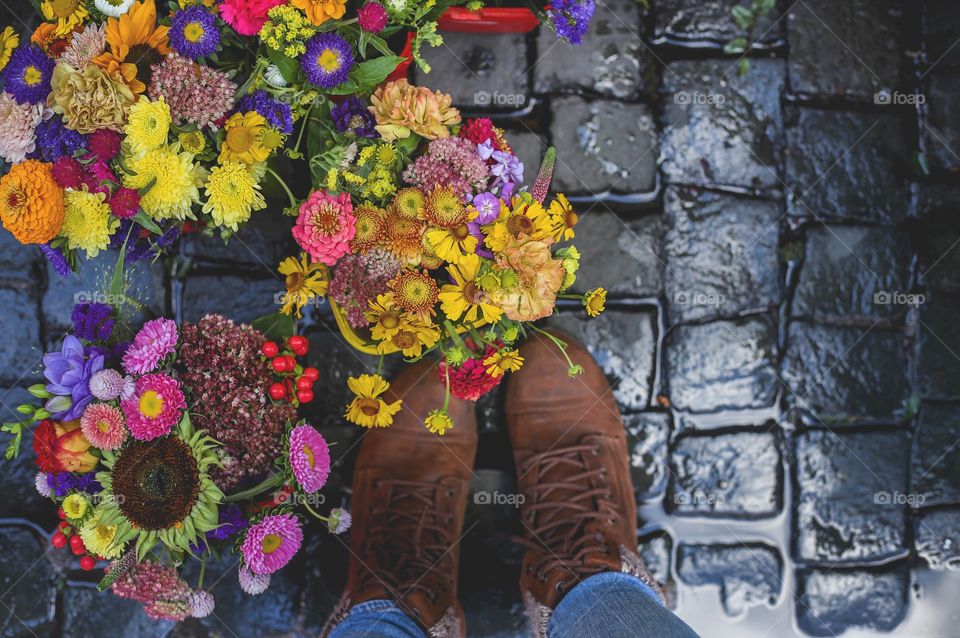 Farmers market florals 