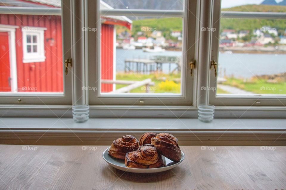 Cinnamon buns in Norway 