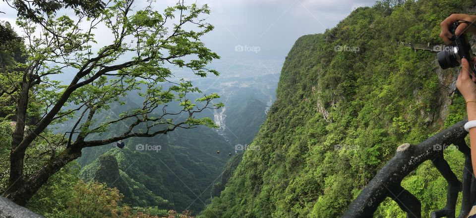 Tianmen Mountain of Zhangjiajie Hunan China