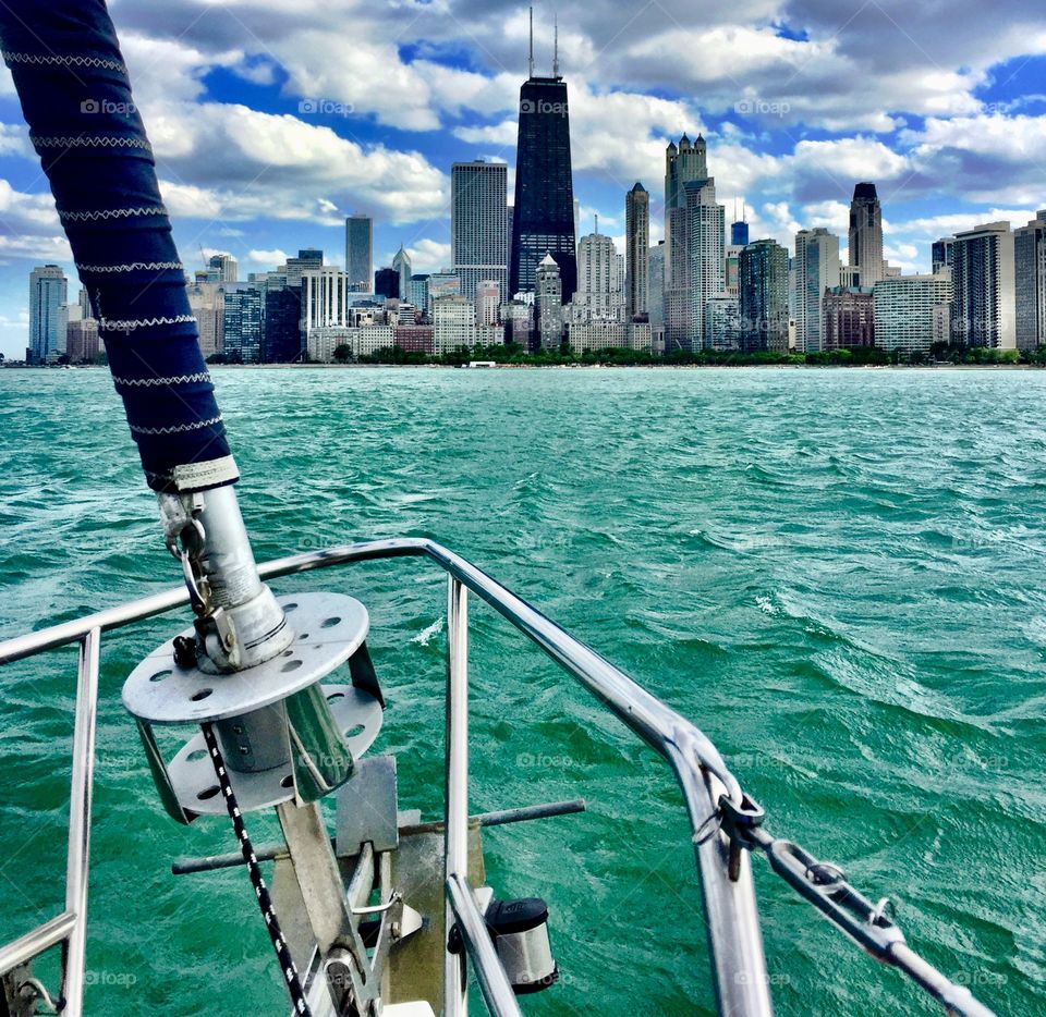 Chicago via sailboat