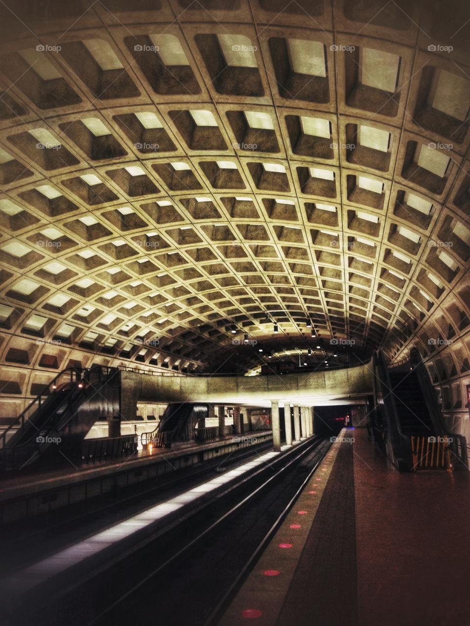 Metro station in D.C. 