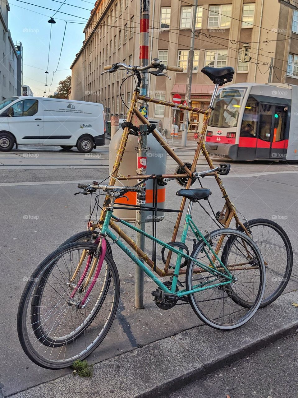 unusual city bike